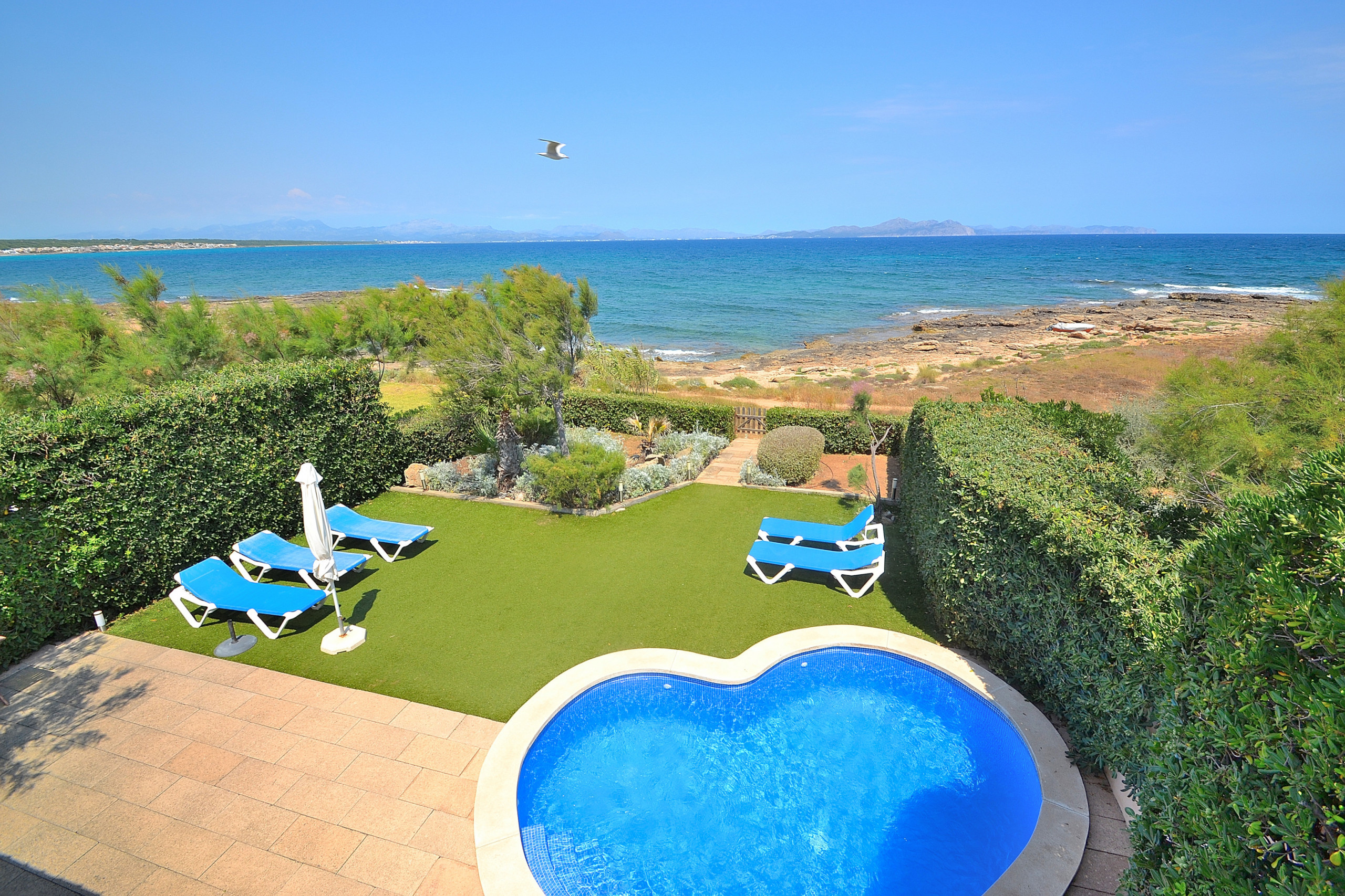 Finca, Urlaub, Schwimmbad, Garten, Strand, Meer