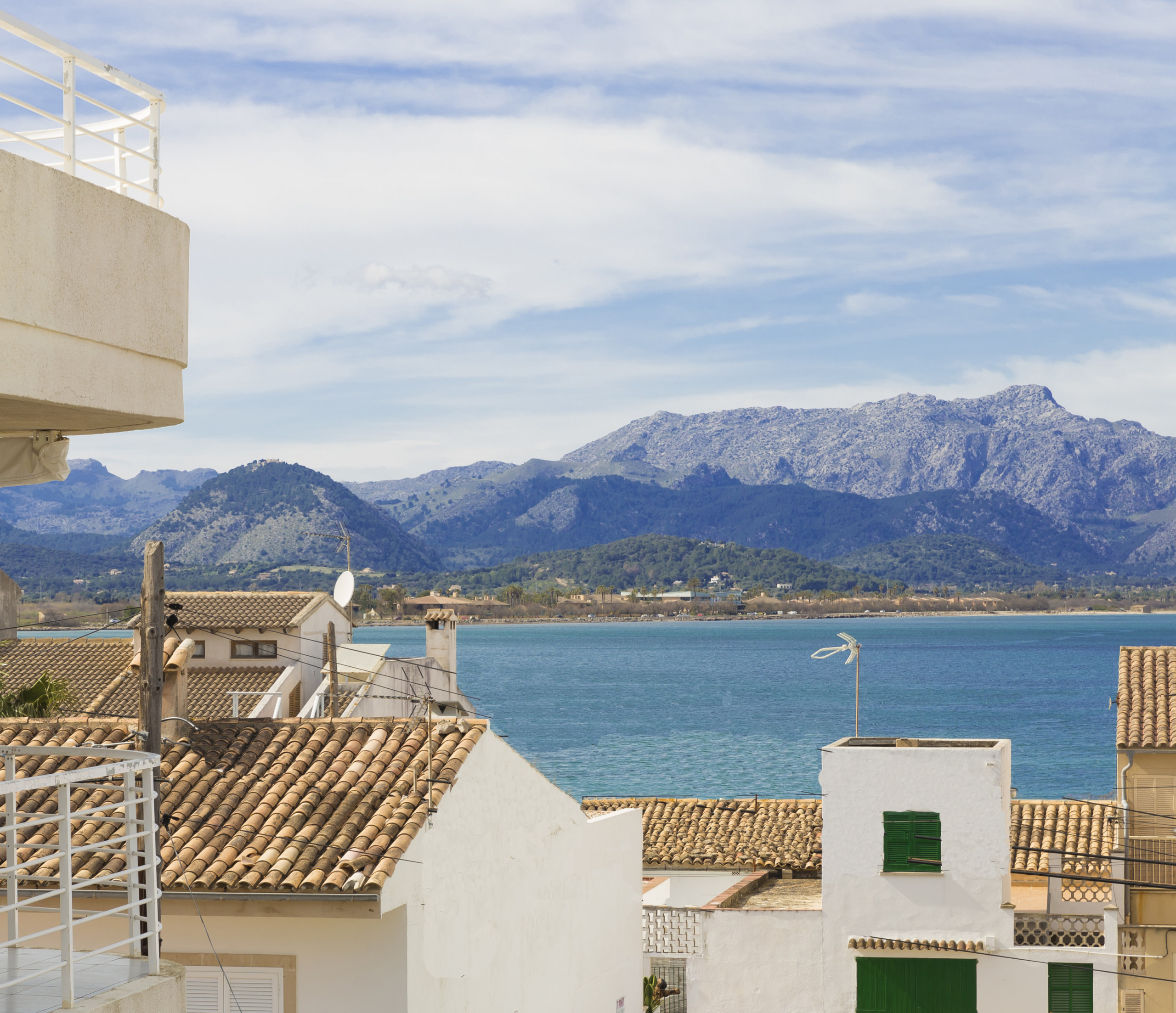 Casa vacacional con vistas al mar en Alcudia 