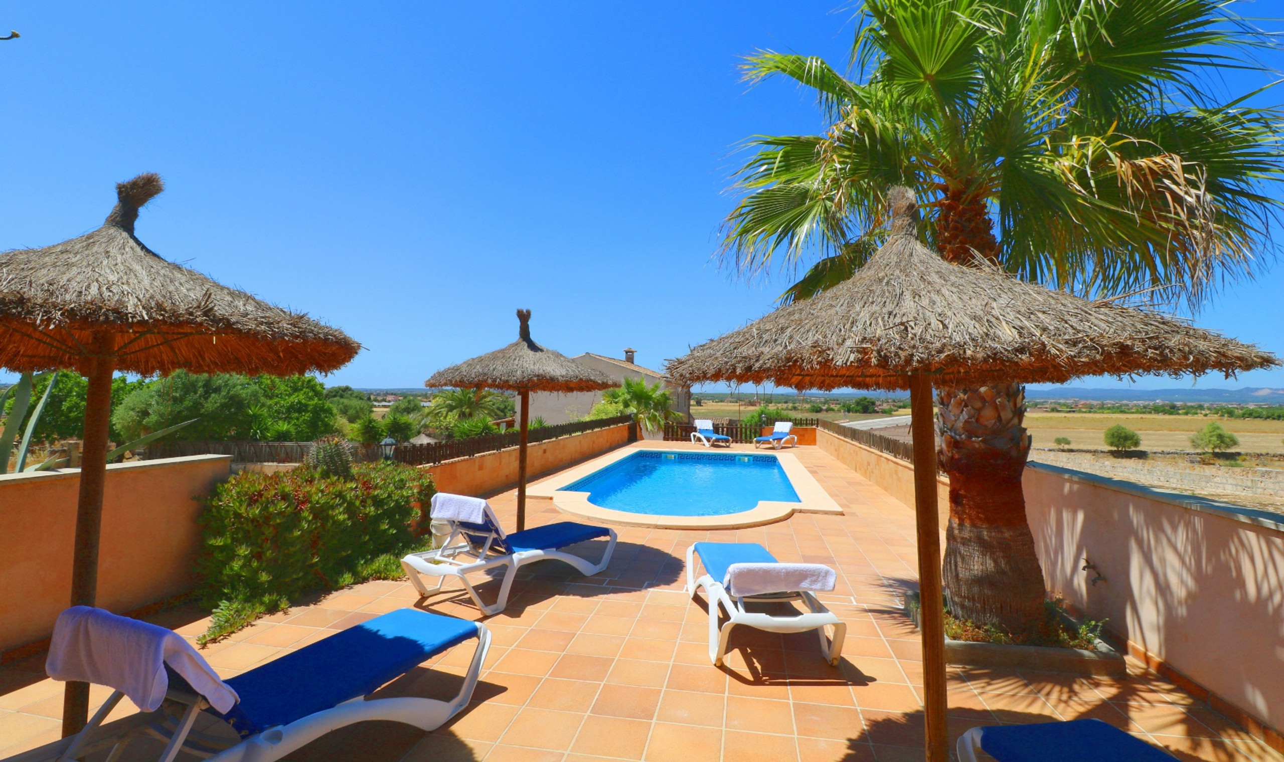 Finca para el alquiler con piscina en Mallorca