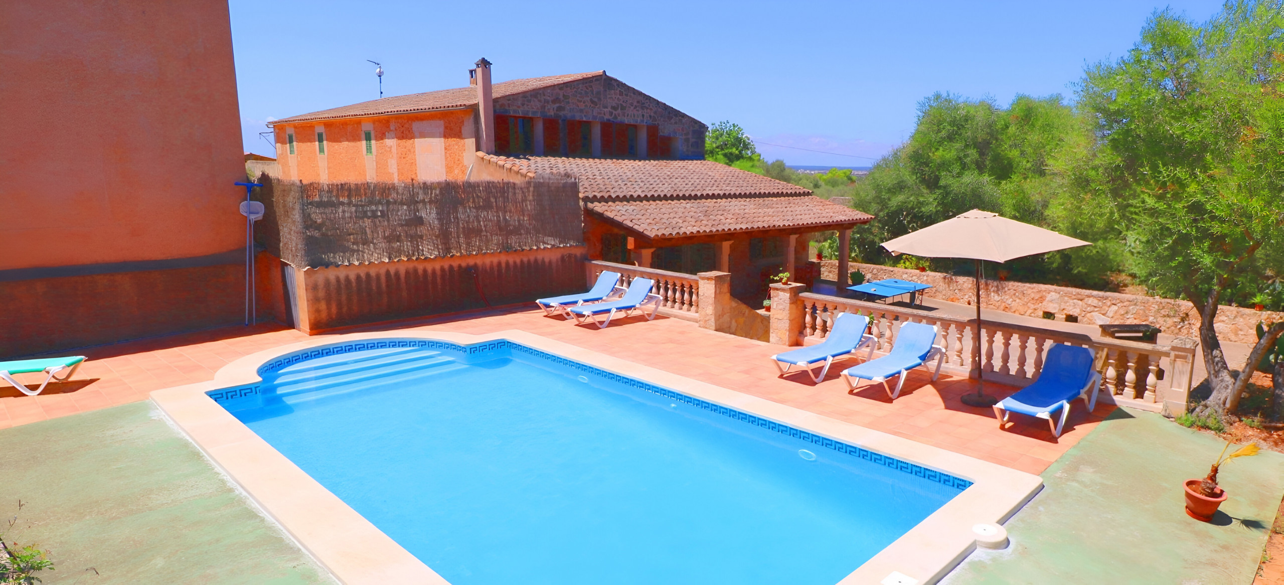 Finca para el alquiler con piscina en Mallorca