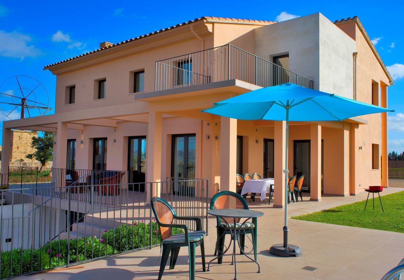 terrasse de maison de vacances 