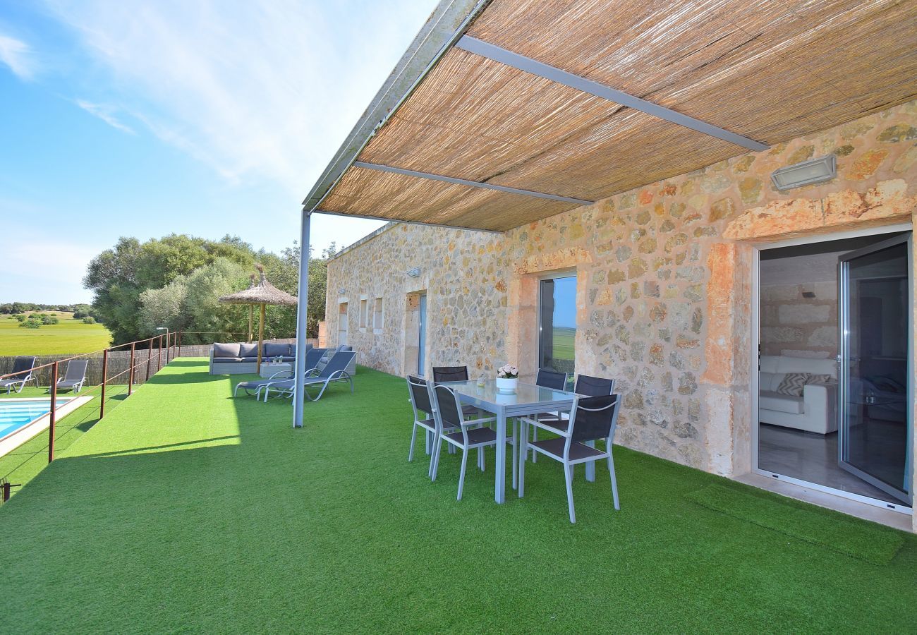 Villa, piscine, nature, intimité, piscine, terrasse