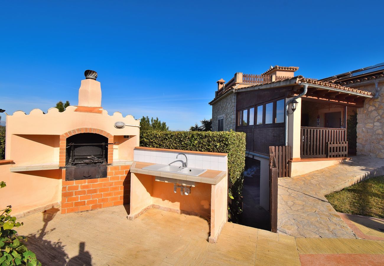finca de vacances, Majorque, barbecue, jardin, piscine, Ariany