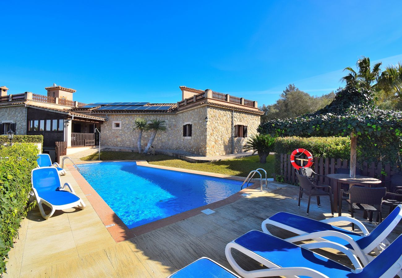 finca, maison de vacances, Majorque, piscine, jardin