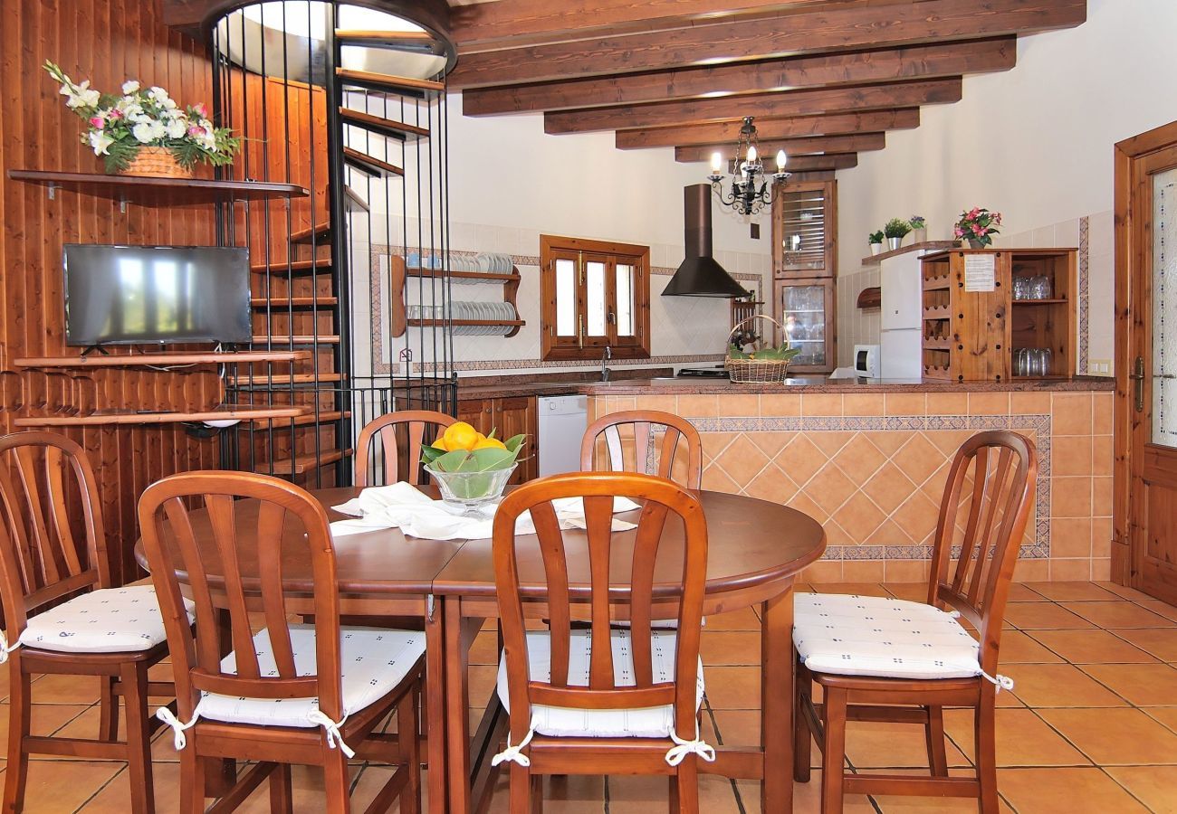finca, rustique, confortable, décoré, Majorque, Ariany, Ariany