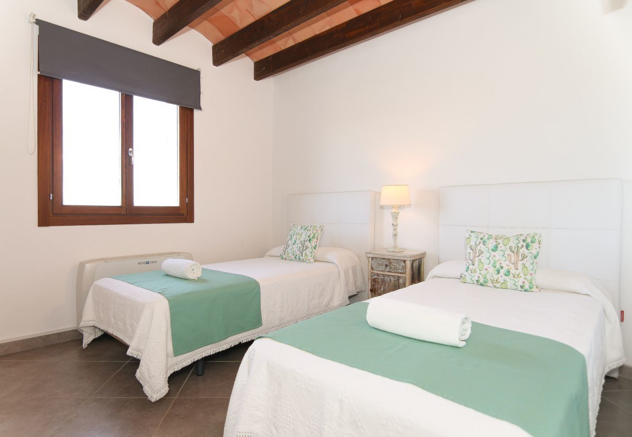 villa rustique, spacieuse, mallorca, Sineu, maison de vacances