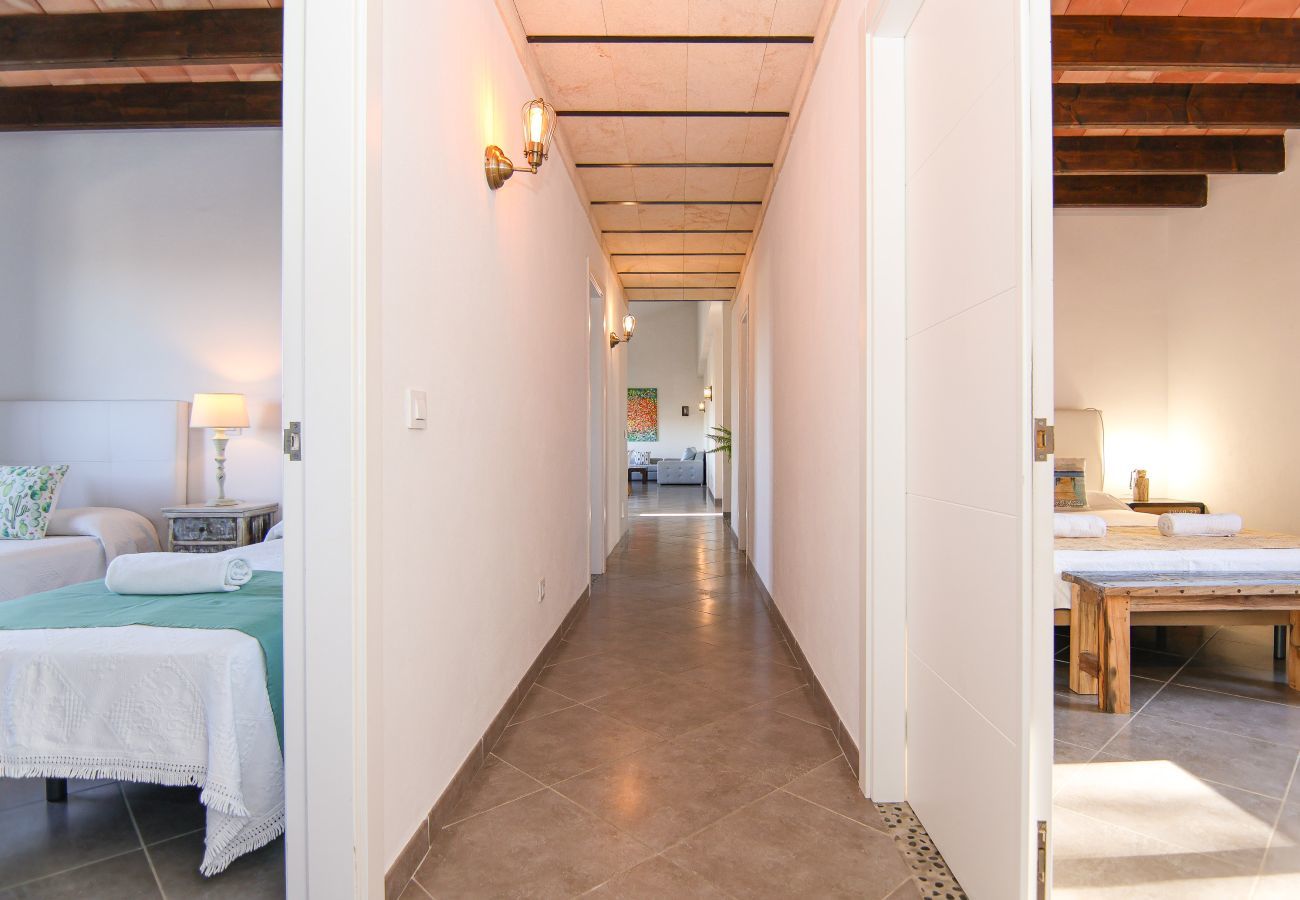 villa rustique, spacieuse, mallorca, Sineu