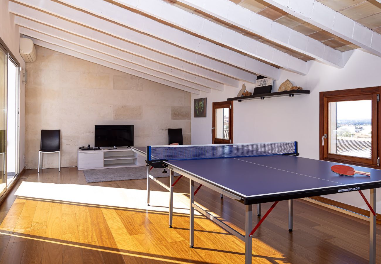 maison de vacances, terrasse, piscine, Majorque, Muro