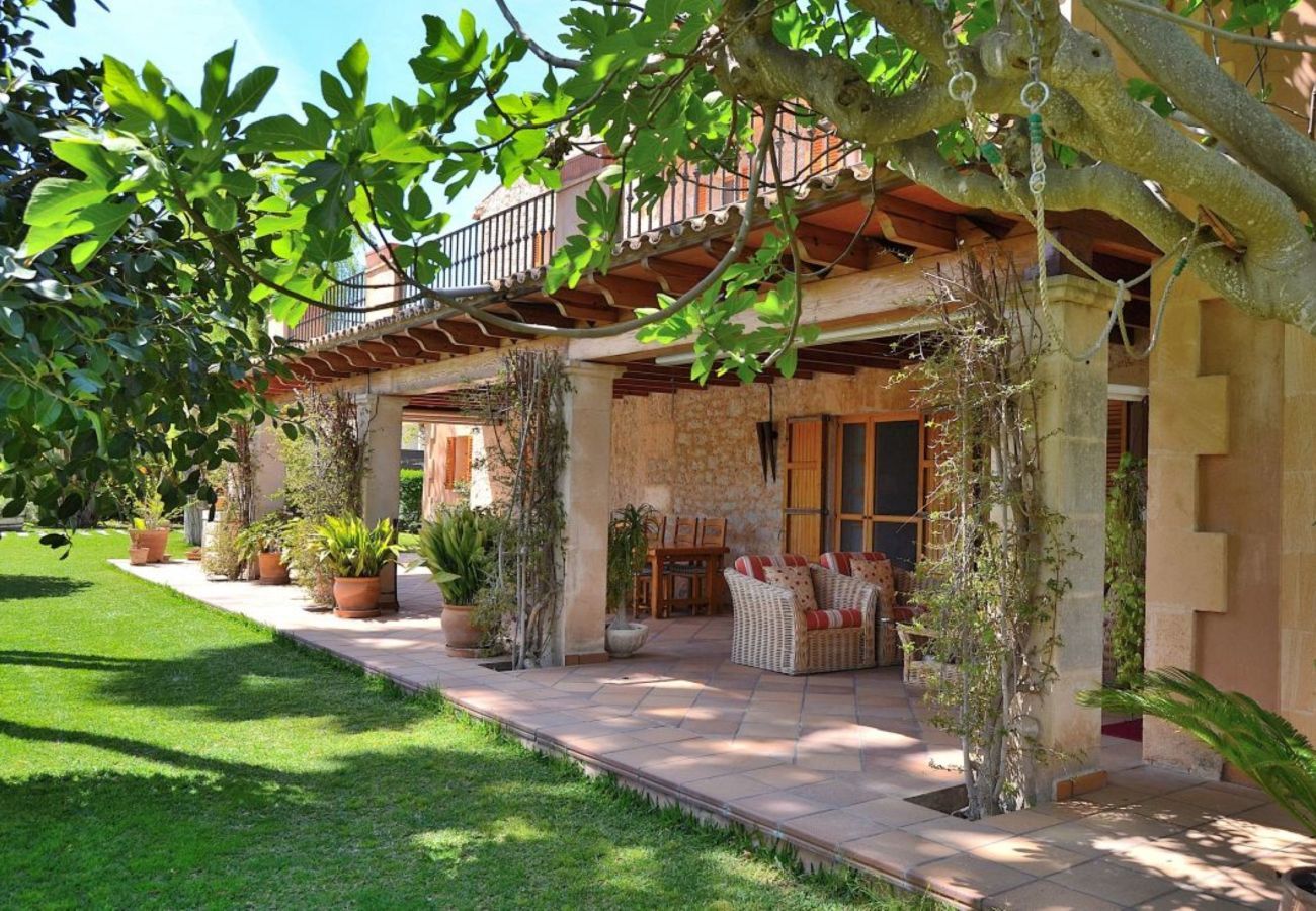 villa, luxe, jardin, piscine, jacuzzi, sauna