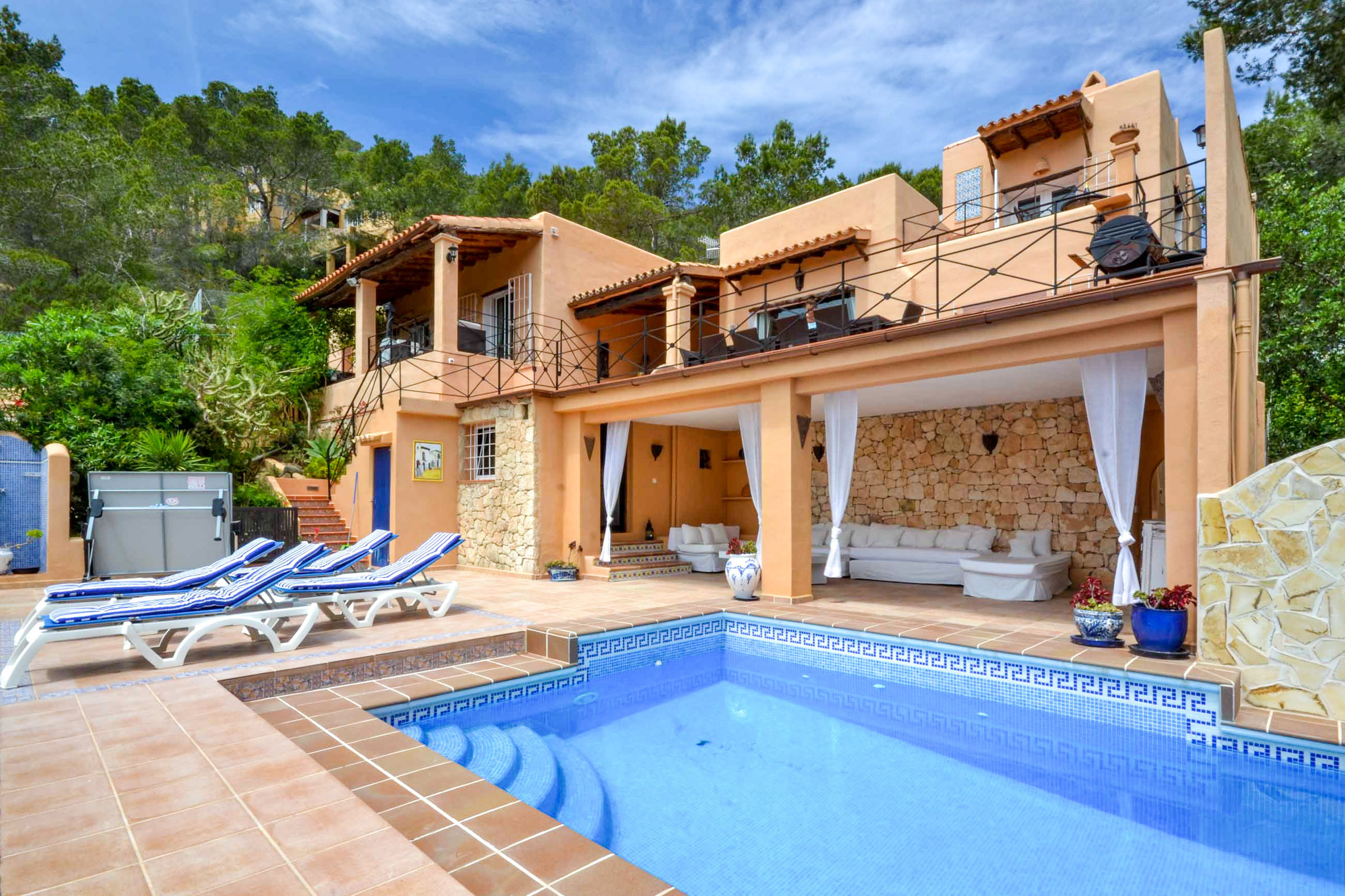General view of Casa Capricho Ibiza | Eivillas