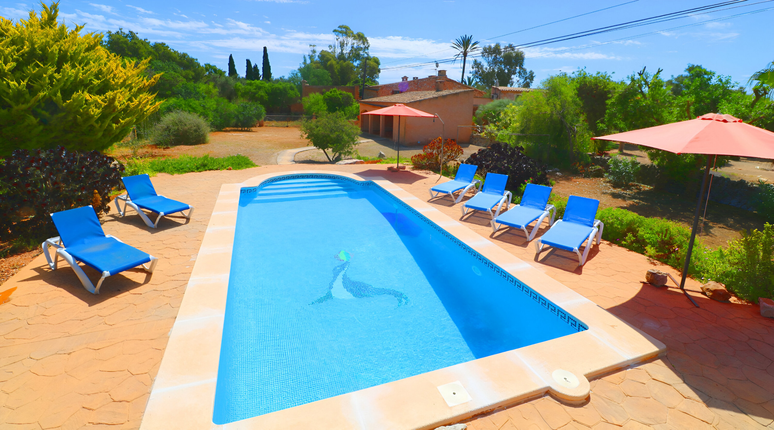 Finca surrounded by nature, with swimming pool in Mallorca