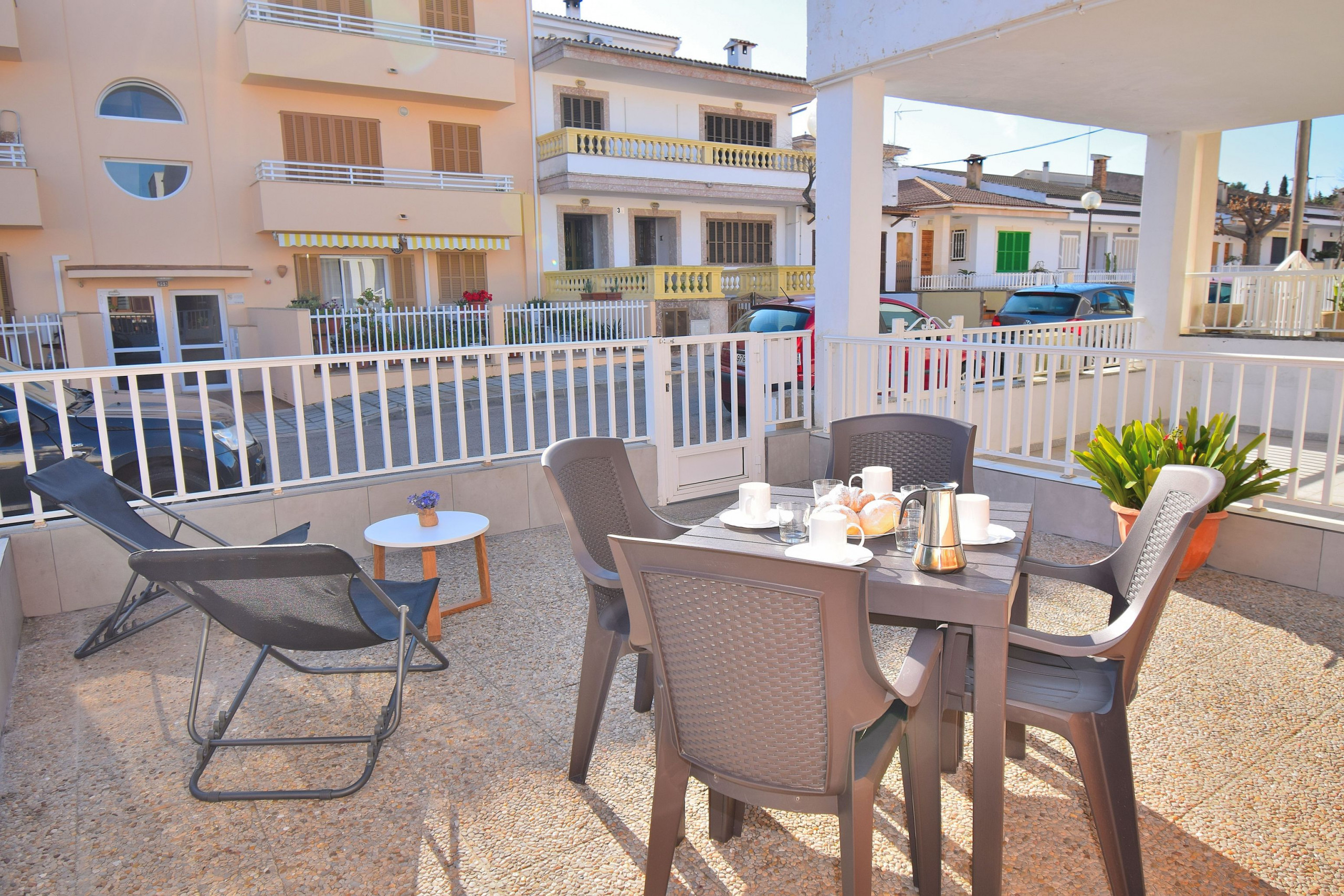 Terrace, holidays, peace and quiet, beach, sea