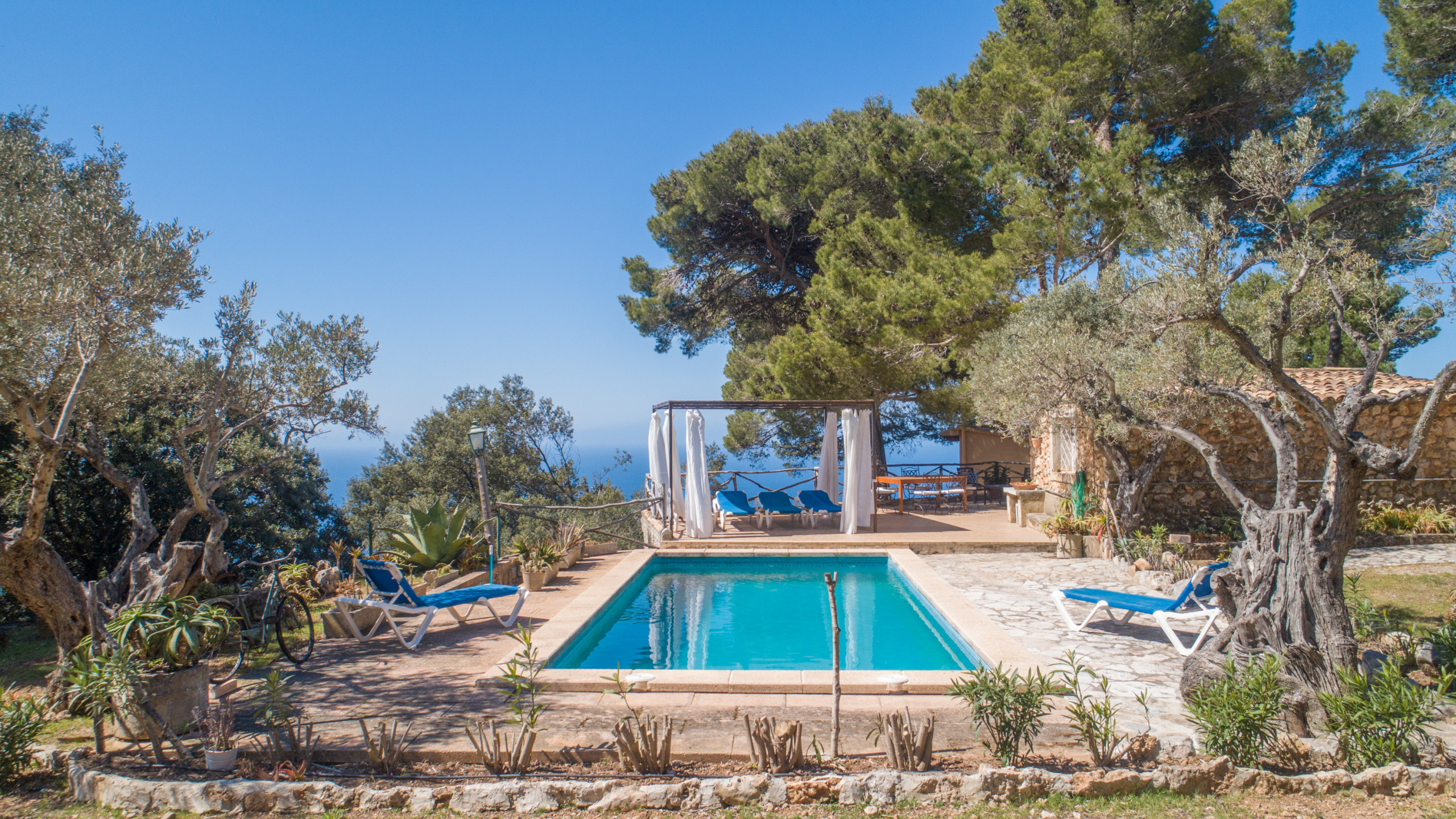 Holiday House In Valldemossa With Stunning Sea View And Private Pool