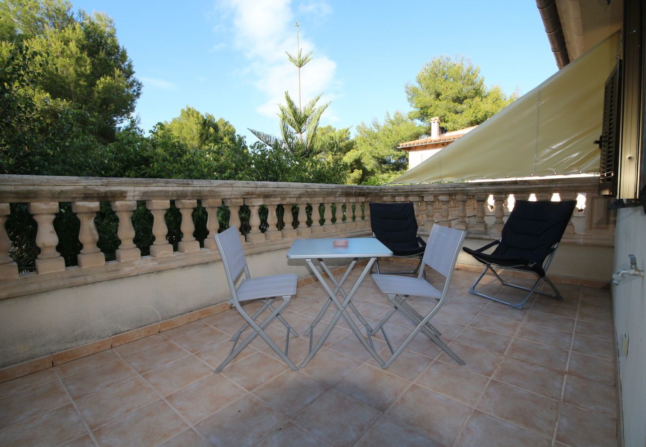4 DBR, 2 bathrooms, garden, barbecue, wifi internet, only 250m to the beach of Platjas de Muro / Port d'Alcudia