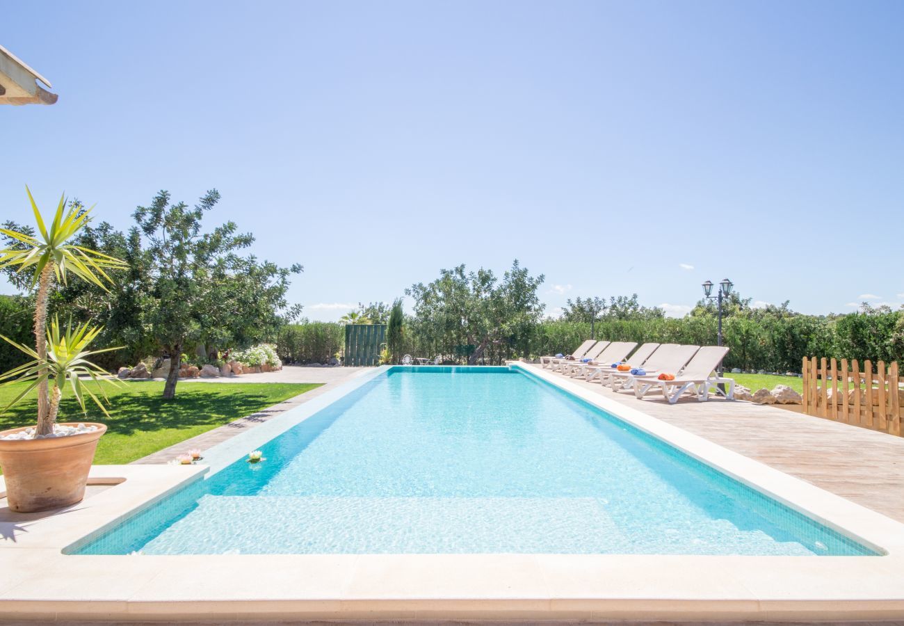 5 double bedrooms, 4 bathrooms, private pool, garden with table tennis, BBQ and a relax factor.