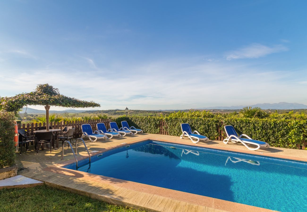 Beautiful stone-clad house with swimming pool